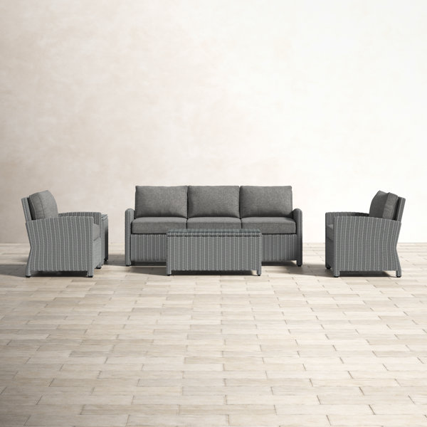 Lawson 5 Piece Sofa Seating Group with Cushions Reviews Birch Lane